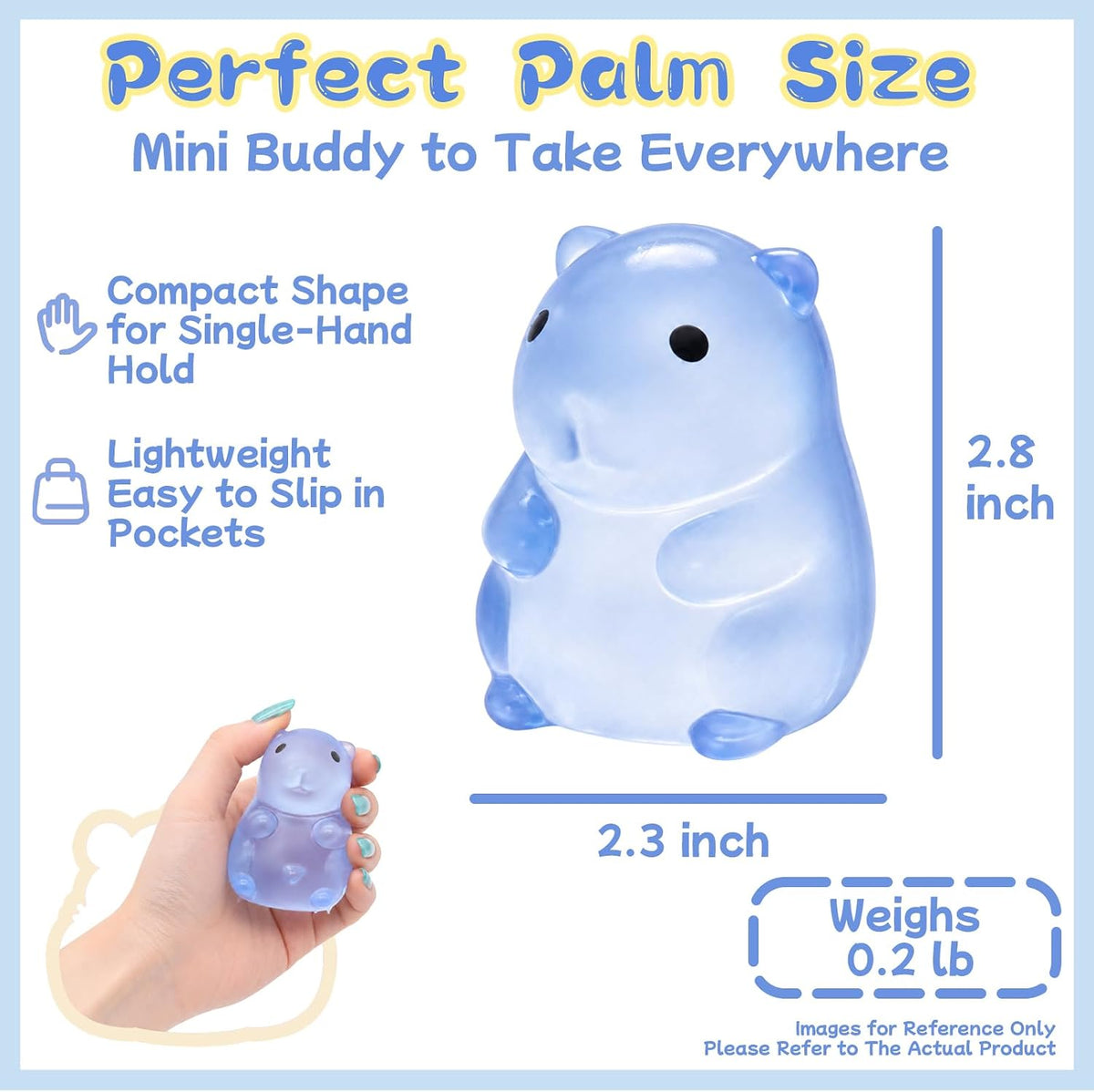 Capybara Squeeze Toys, Funny Sensory Toys, Stress Relief