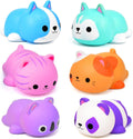 6-Pack Jumbo Cat Squishy Stress Balls – product image at Squishy Squishy